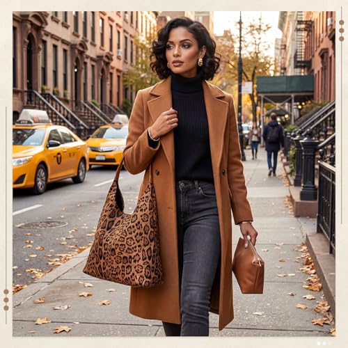 Bolso hobo grande para mujer Abbylike, bolso tote suave vegano y conjunto de cartera pequeña, regalo de moda para mujeres miniatura 2