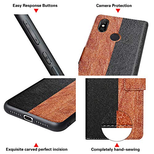 LFDZ Cover Xiaomi Mi A2 con [RFID Blocco],Custodia...