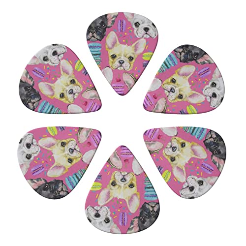 Animal Dog Lot de 6 médiators pour guitare acoustique, guitare électrique, basse, ukulélé – fins, moyens et épais. - Les Beatles, Paul McCartney, John Lennon, RIngo Starr, George Harrison Animal Dog Lot de 6 médiators pour guitare acoustique, guitare électrique, basse, ukulélé – fins, moyens et épais. – Image 5