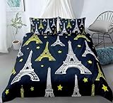 HAUTE QUALITÉ : Fabriquée à partir de tissu polyester sélectionné de haute qualité, cette housse de couette est composée des meilleurs matériaux. Il est doux au toucher et présente une excellente douceur pour la peau ; le tissu est fin et serré, résistant à l'usure et anti-rides, il conserve sa texture moelleuse et douce d'origine.