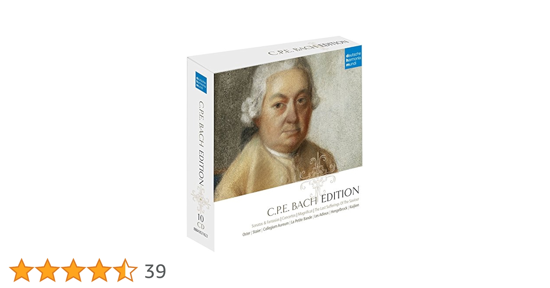 Bach premium edition CD ⑥6枚組 The Bach Music Complete Edition + 6 Precious, Free Add-Ons