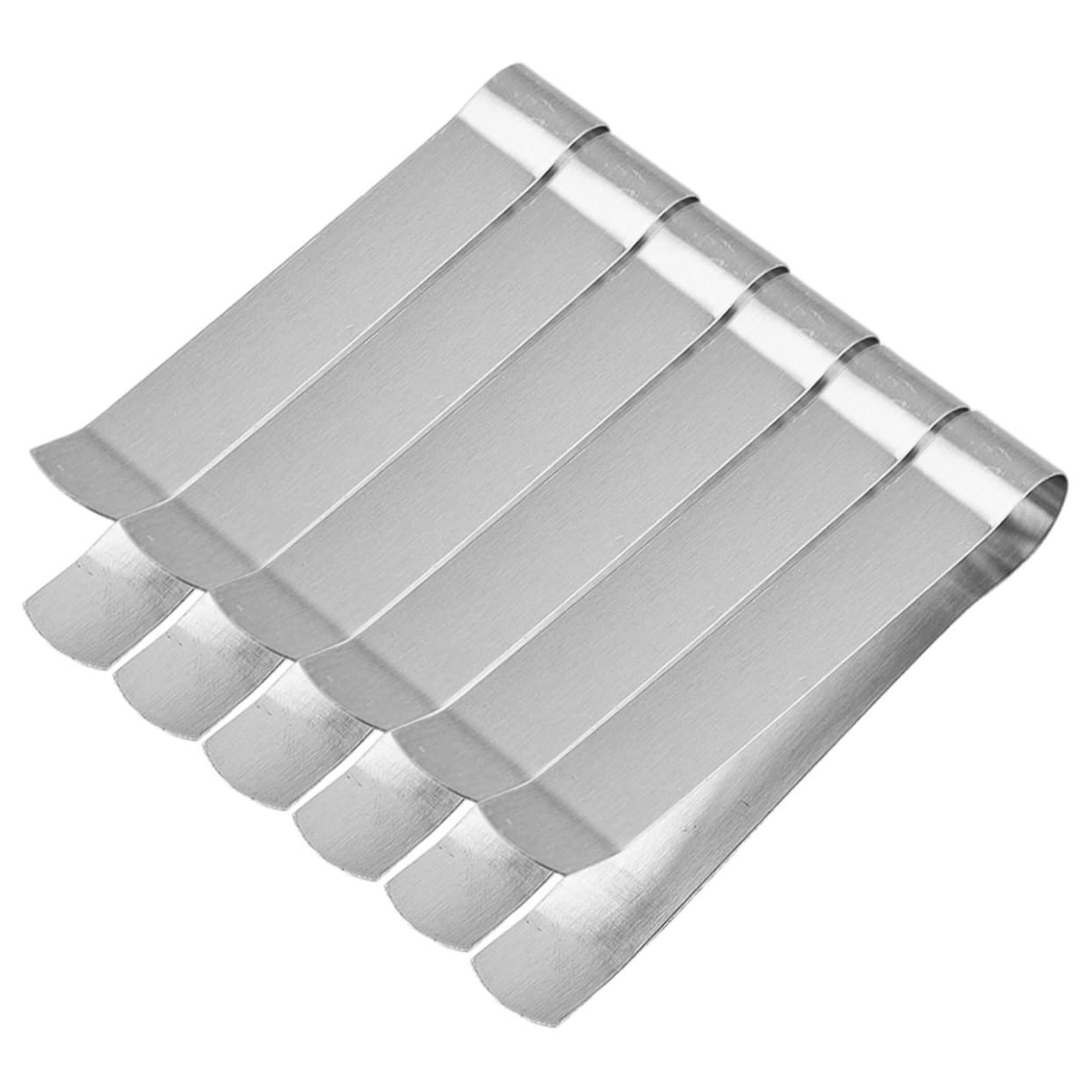 GREENADSCAPE Stainless Steel Candle Wick Extinguisher Kit 6pcs Candle Wick Tweezers Trimmer for Home Wedding Banquet