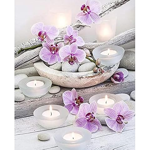 SHULLIN 5D Diamond Painting Kits 5D Diamond Art Kits Full Drill Crystal Rhinestone Painting Pictures DIY Embroidery Cross Stitch Painting for Home Wall Decor Parent-Child Activities(30X40 cm) Cover