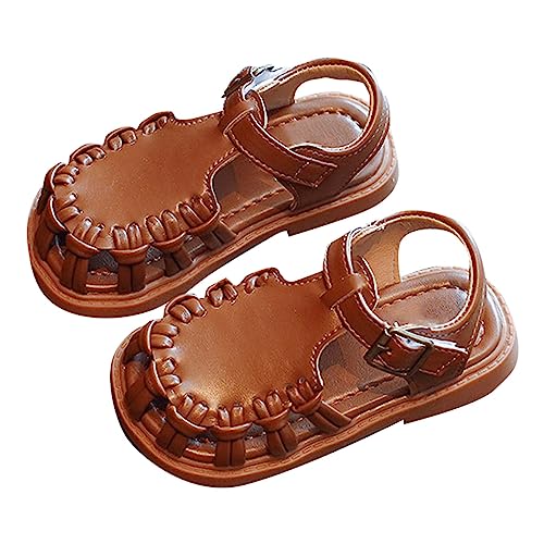 Girls Sandals Closed Toe Sandals Soft Soled Children's Sandals For 2T To 7T Toddler Slides