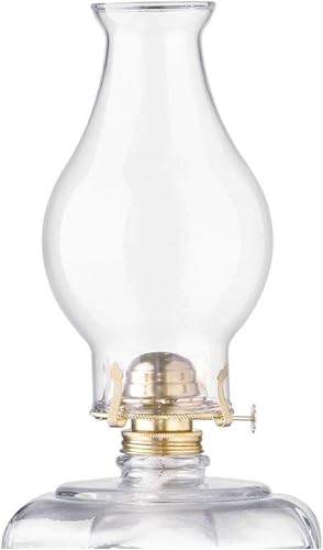 Miniatura 1 de Crisa 3 "x 4 34" X 8 12" reemplazo cristal transparente chimenea globo gran bulto superior de vidrio lámpara de aceite lámpara huracán