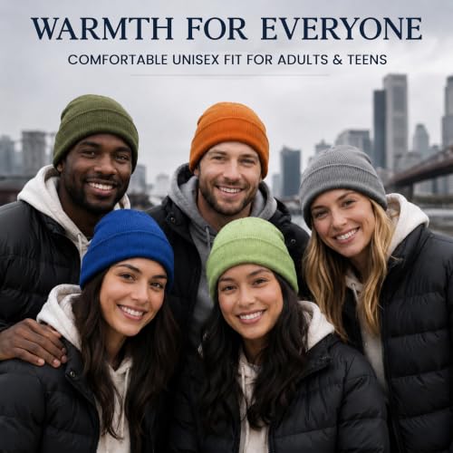 Image of Yacht & Smith Winter Beanies & Gloves For Men & Women, Warm Thermal Cold Resistant Bulk Packs