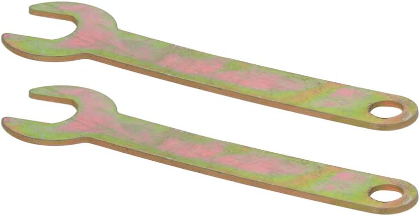Utoolmart 5Pcs 1.8-type Opening Angle Grinder Spanner Wrench Repair Tool Bronze Tone