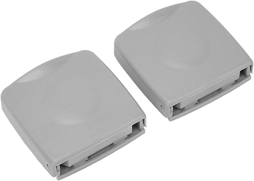 Portavasos plegable para automóvil, puerta de vehículo, con tornillos, para SUV, camioneta, barco (gris) HF-PAG (2 unidades)