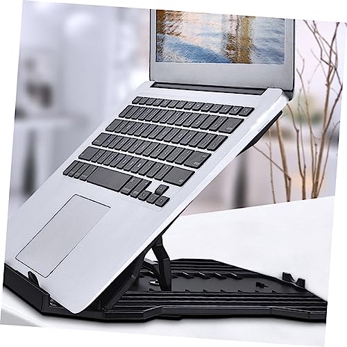 Soporte plegable para laptop VOSAREA negro miniatura 5