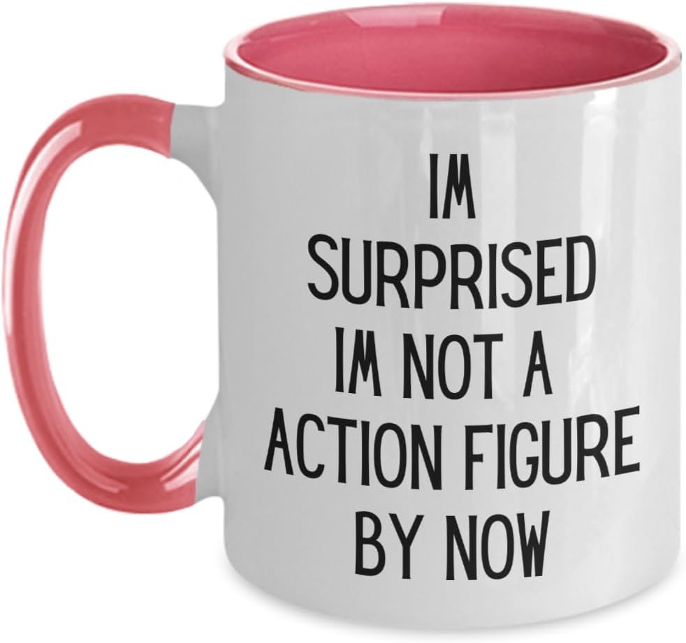 Funny Action figures mug, Collector, Anime, Gift for Collector, Funny coffee mug, Toy joke, Birthday, Christmas, Son