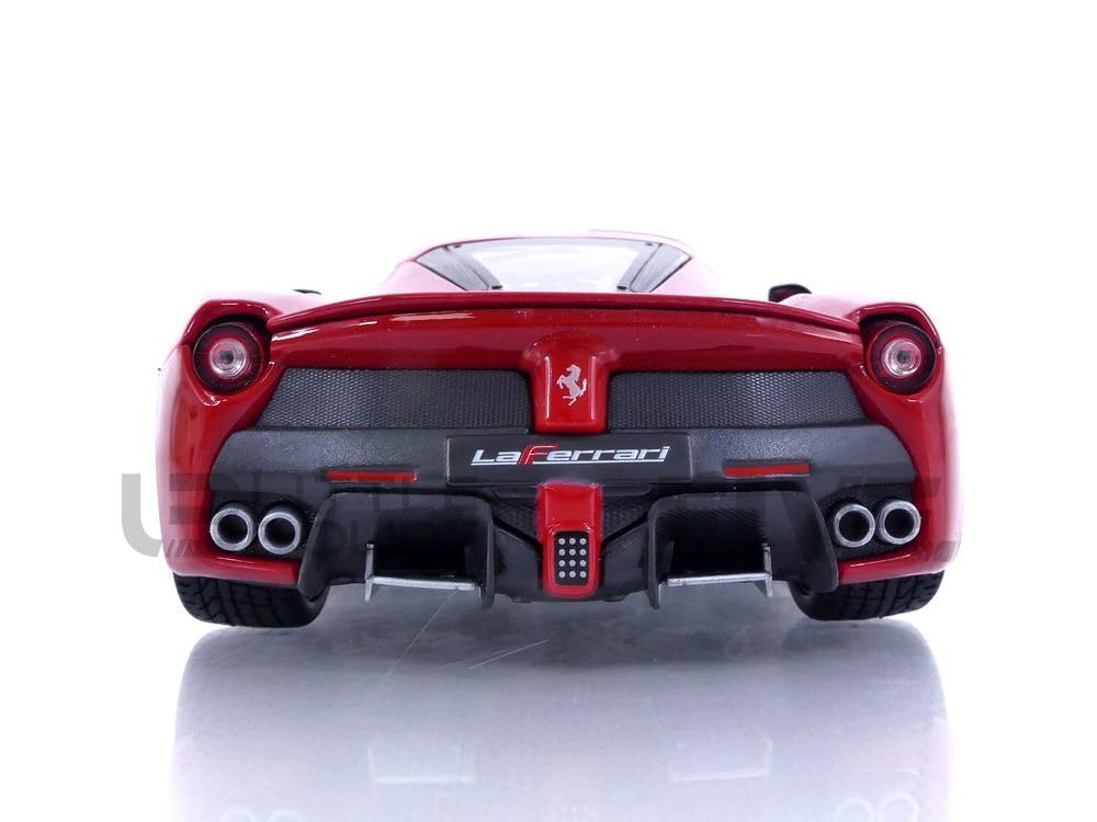 Bburago- Miniatura Auto da Collezione, 16001RR, Rosso/Nero
