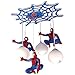 Creative Plafonnier Pendentif Lumière Enfants Chambre Plafonnier Lampe Chambre Lumière Salle À Manger Lampe Suspendue Dessin Animé Spiderman Conception Abat-Jour En Verre Salon Garçon Fille E27 Ø57CM