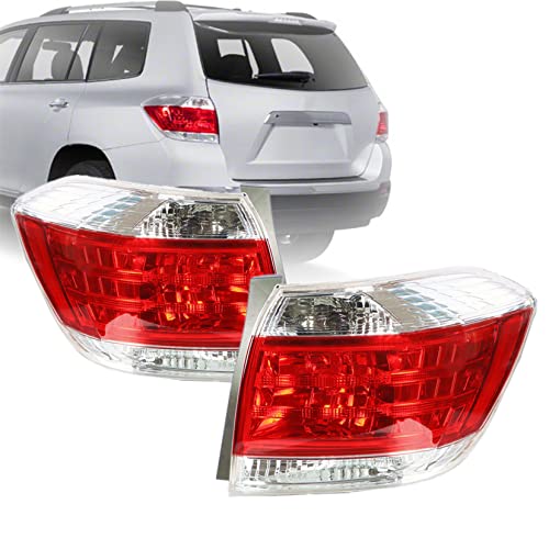 Seblaff 2-Pack Lh And Rh Tail Light Assembly Replacement For 2011 2012 2013 Highlander Driver And Passenger Side 815600E070 815500E070 #TOP5