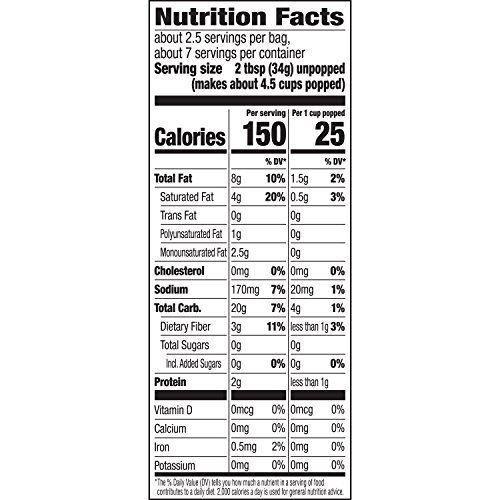 ACT II Buttery Kettle Corn Microwave Popcorn, 3-Count, 2.75-oz. Bags (Pack of 12) Colorado 