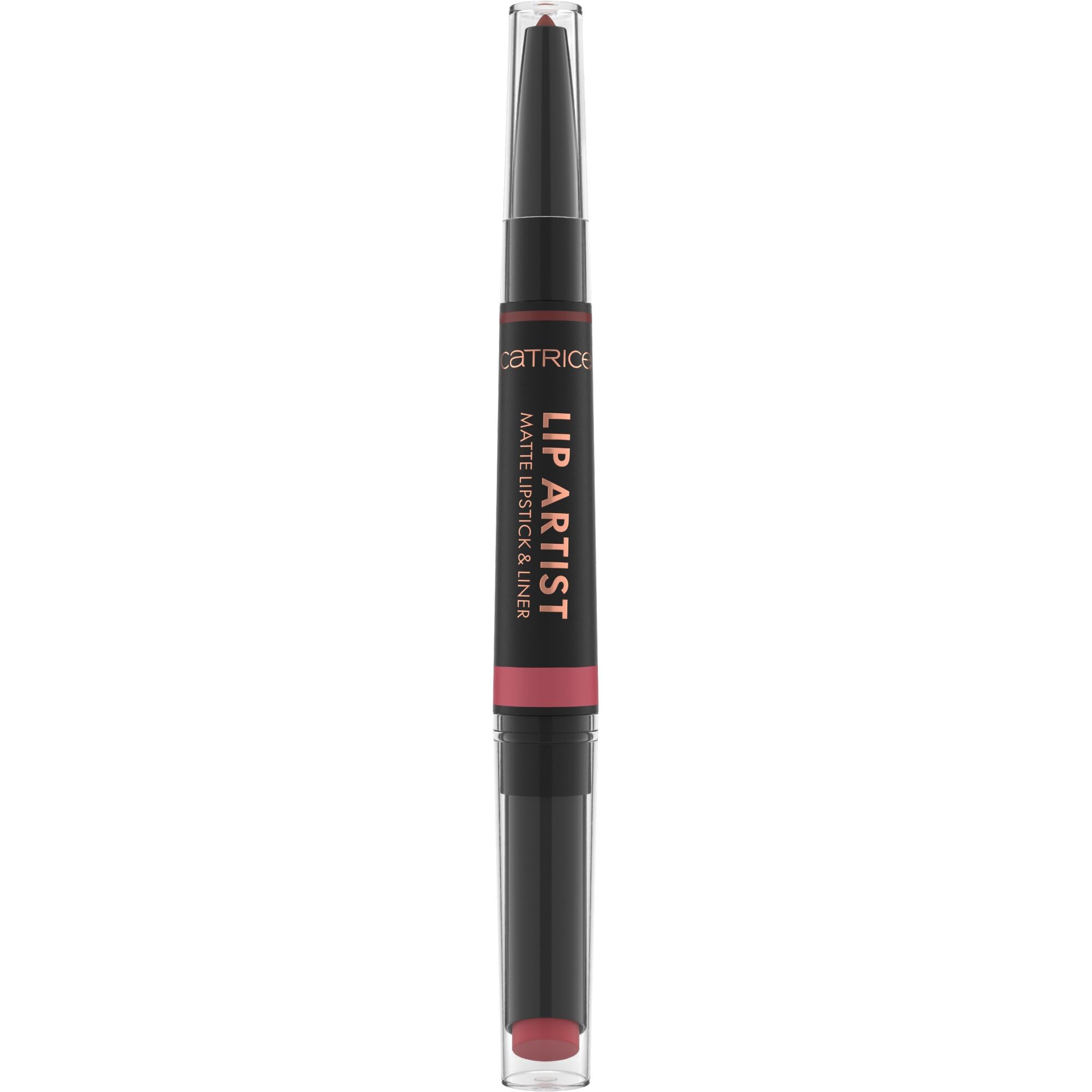 Catrice Lip Artist Matte Rossetto & Matita Labbra, Ultra pigmentato, colore intenso, opaca (1.74g)