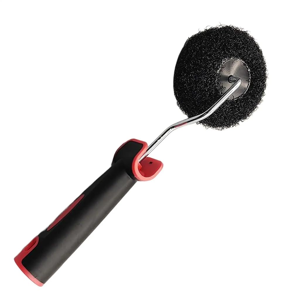 Jnchdghwa Corner Trimming Roller Brush for Baseboard Ceiling Painting Tool Putty Roller Paint Brush Wall Applicator