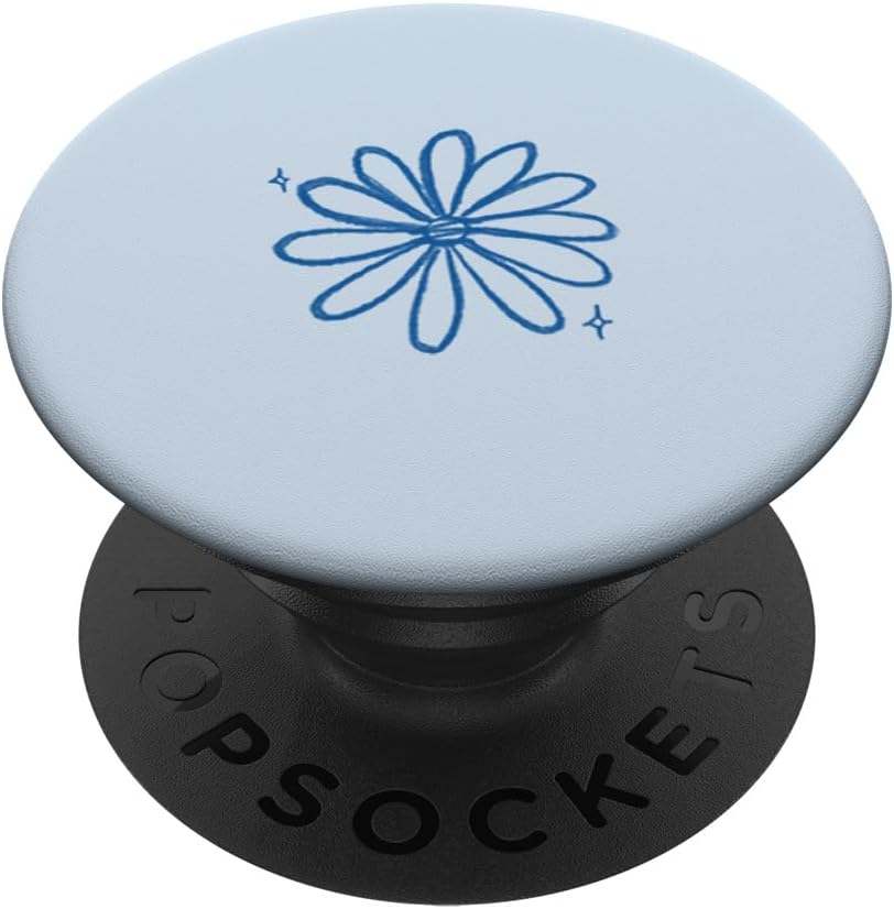 The Summer I Turned Pretty - Blue Daisy Print PopSockets PopWallet for MagSafe