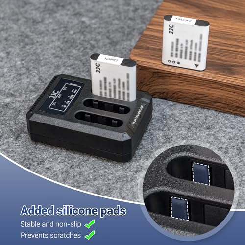 Image of Sony NP-BX1 Triple Battery Charger Compatible with Sony ZV-1 RX100 VII RX100 VI RX100V RX100 IV RX100 III RX100 II HX90 HX90V HX99 HX95 HX80 Built-in USB Cable + 16 Inch Extension Cable