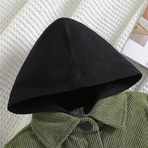Toddler Boys Jacket Toddler Boys Girls Shirt Hooded Jacket Green Jacket Color Blocking Long Sleeved Jacket3