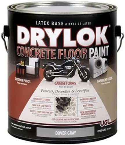 UNITED GILSONITE LAB 21413 Dove Grey Paint, 1 Gallon (Pack of 1), 128 Fl Oz