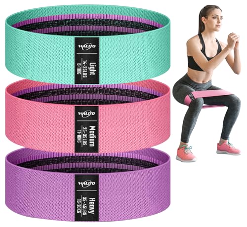 WALITO Resistance Bands for Working Out, Fabric Exercise Bands for