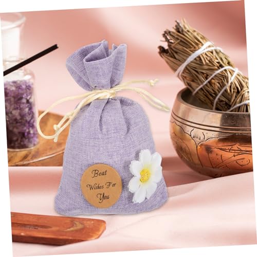 Alipis 10 bolsas de algodón vacías lavanda para sachet miniatura 2
