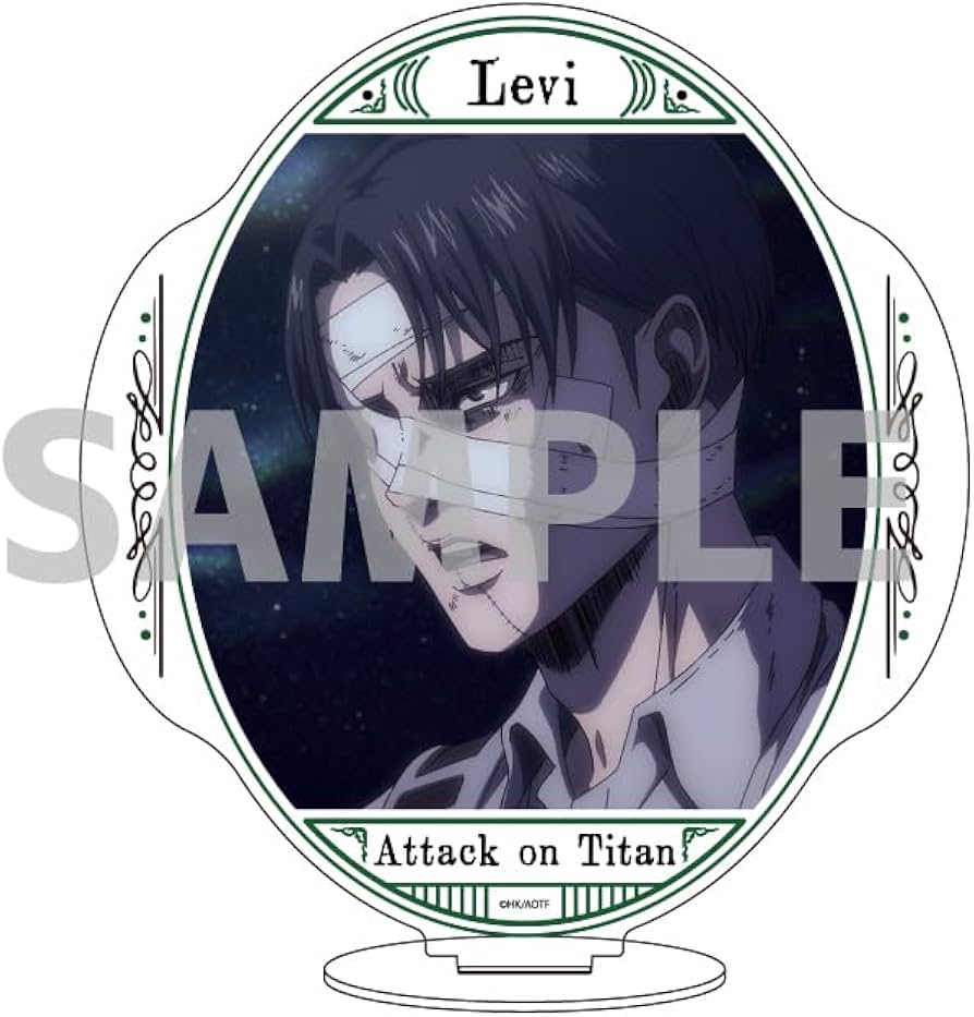 Amazon.co.jp: A3 進撃の巨人 34 リヴァイ[場面写イラスト] キャラ