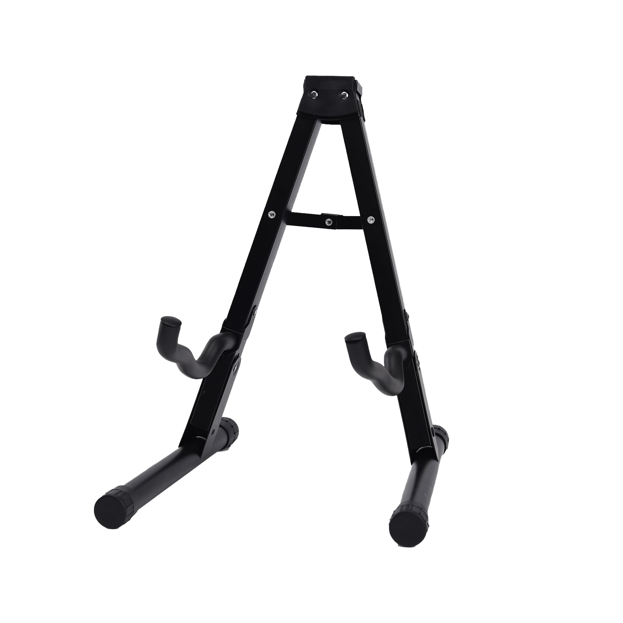 AKKORD Foldable A-Frame Guitar Stand – Universal Guitar Holder for Acoustic, Electric, and Bass Guitars – Anti-Skid Sponge Padding, Lightweight & Compact Design, Small Package for Travel or Storage