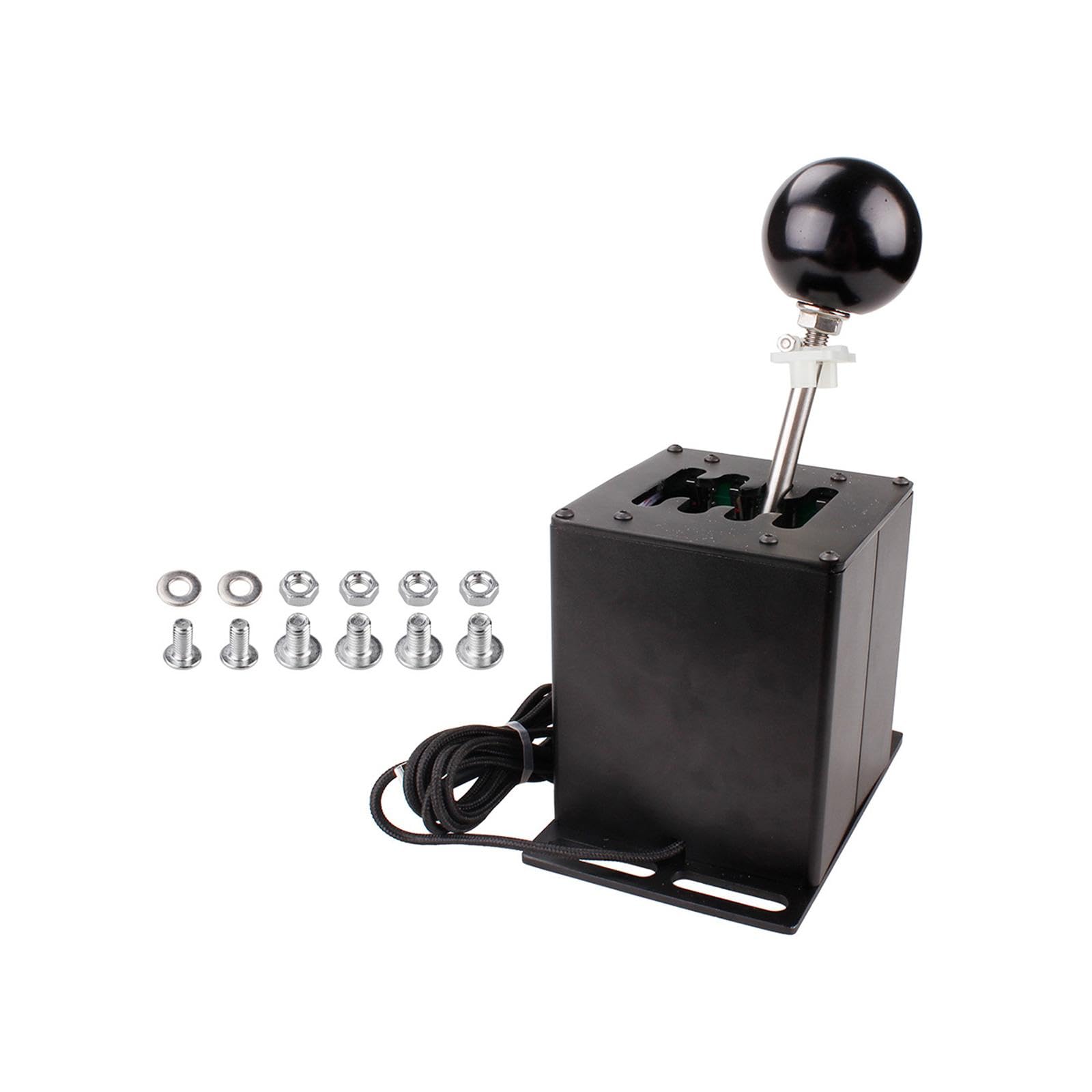 PC USB H Gear Shifter Accessories PC USB Simulator Shifter for G920 T300 8 Gear Black| Controllers & Attachments|Video Games & Consoles-image-48
