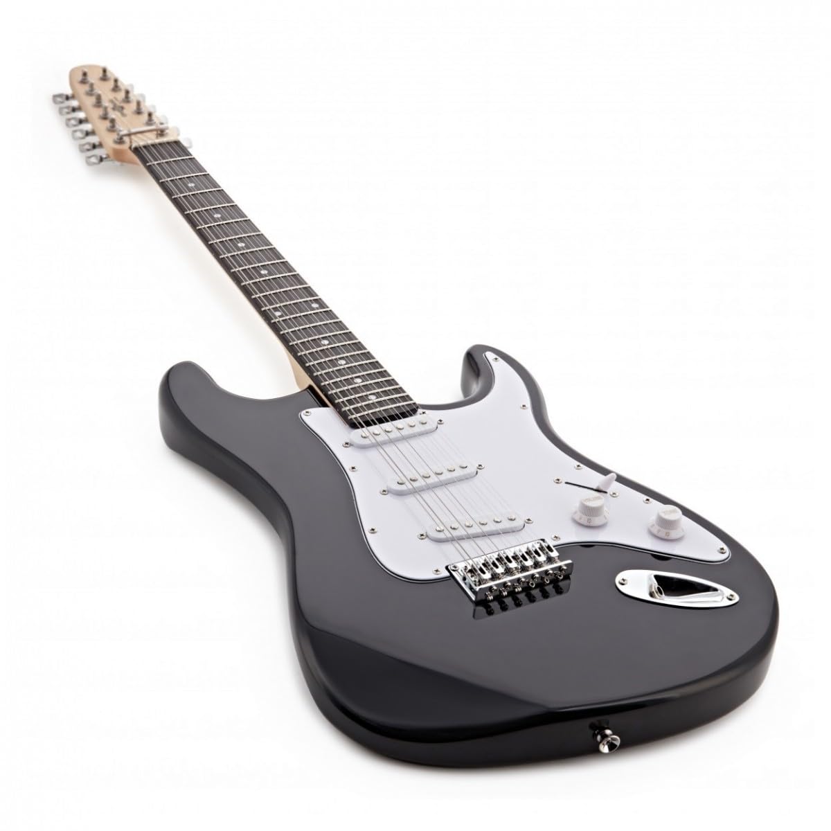 12 Saiten E-Gitarre mit Zubehör LA Deluxe Gear4music