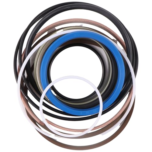 Image of 440-00347KT 44000347KT Boom Cylinder Seal Kit Compatible with Komatsu Doosan Daewoo Excavator DX80R DX85R-3 E80 E85 S80GOLD Solar 75-V