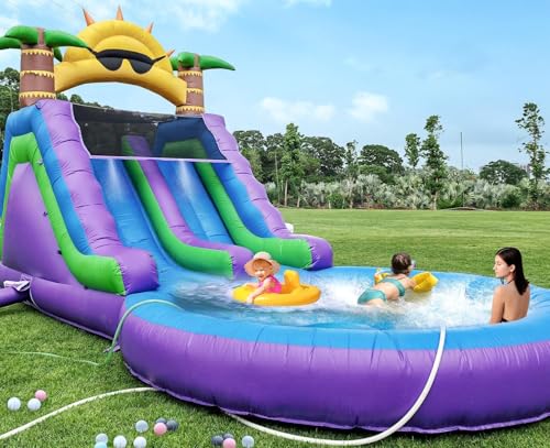 Okayego 26FT Dual Lane Commercial Water Slide