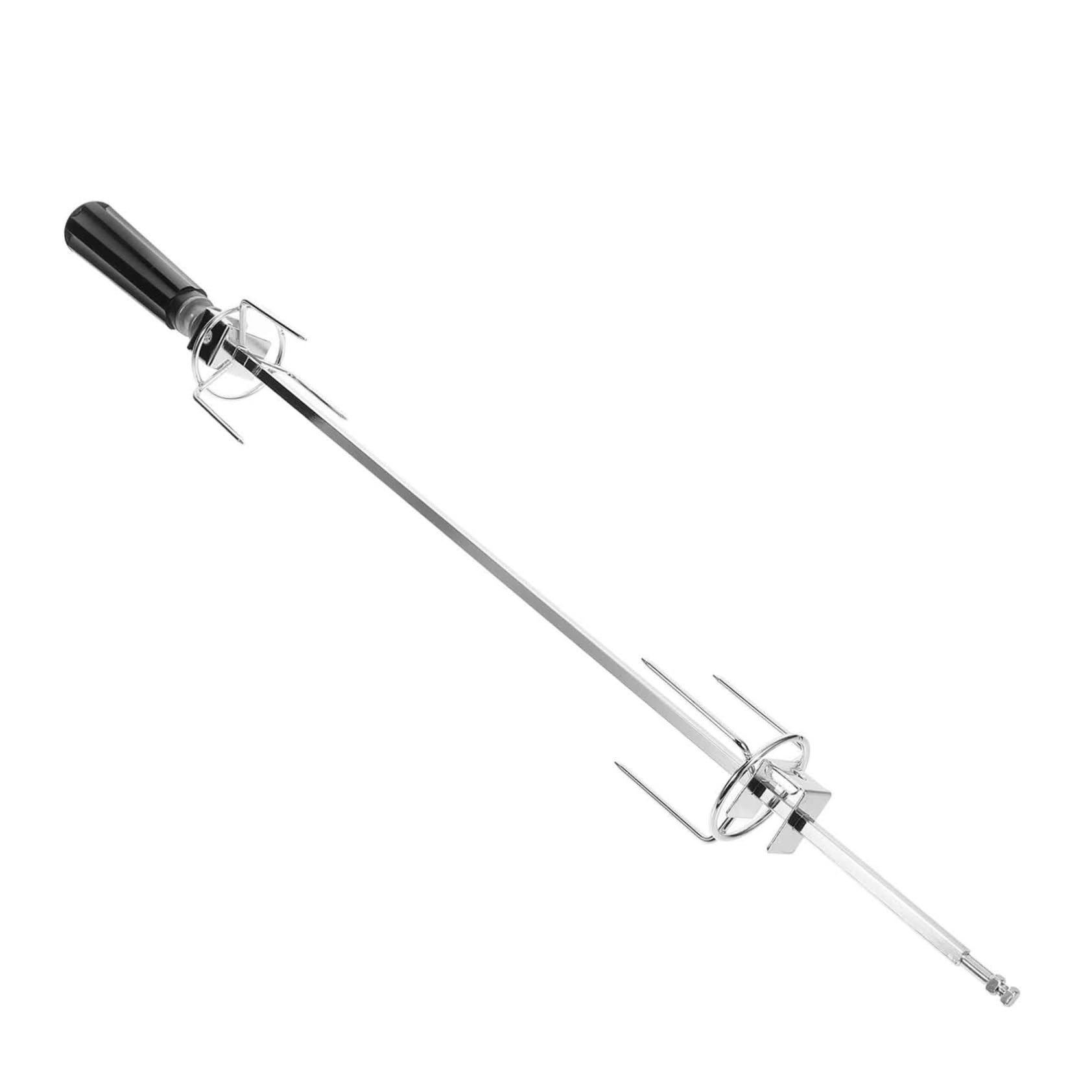 Toddmomy Rotante Inossidabile per Arrosto e Carne Strumento Portatile per Barbecue All con Resistente e Facile da Trasportare