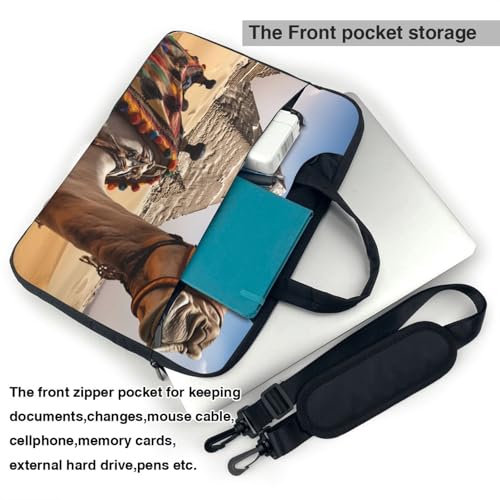 Housse ordinateur portable antichoc avec protection renforcée Pyramid Camel