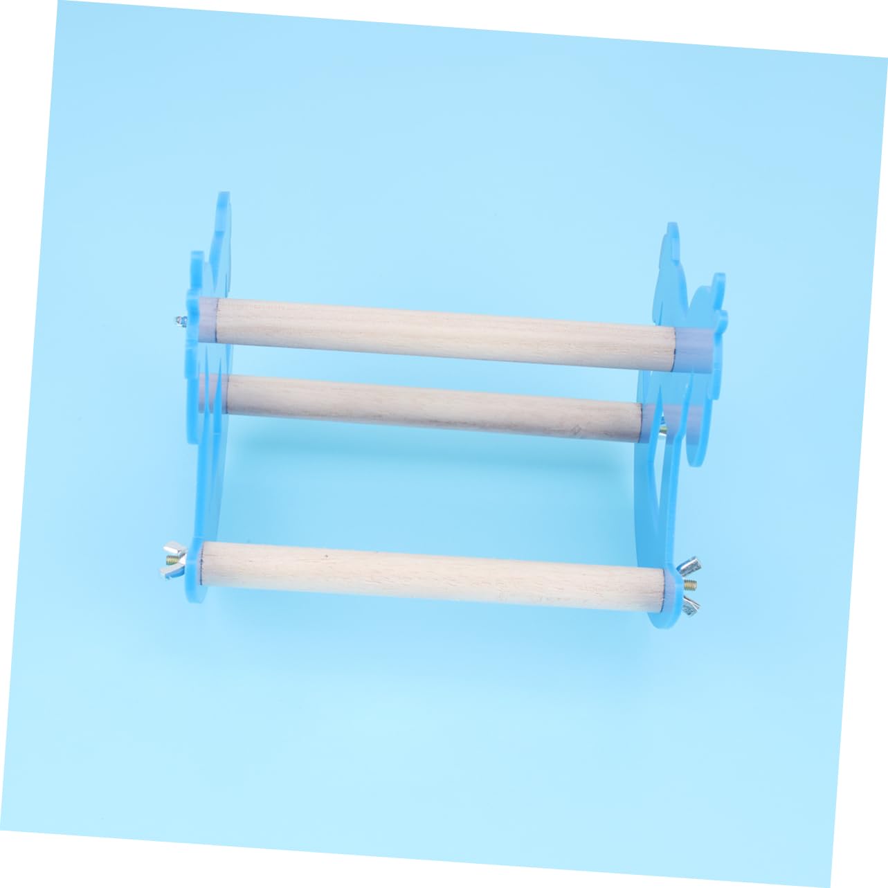 POPETPOP Lot De 3 Balançoires en Bois pour Perroquet Jouet À Mâcher pour Animaux De Compagnie Couleur Aléatoire