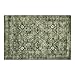 Morebes Vintage Living Room Rugs 6x9,Washable Green Area Rug Non Slip,Distressed Soft Floral Dorm Rug Boho Mat,Large Indoor Accent Floor Carpet for Nursery Kitchen Coffee Table Dining