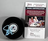 Jared Bednar Signed Avalanche Puck Colorado w/JSA COA