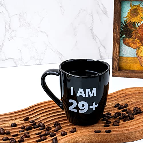 30Th Birthday Gifts For Men, Women - Funny Turning 30 Year Old Birthday Gift Ideas For Friends, Brother, Sister, Girlfriend, Boyfriend, Best Friends, Bff, Coworkers, Husband, Wife - Black, 14Oz #TOP5