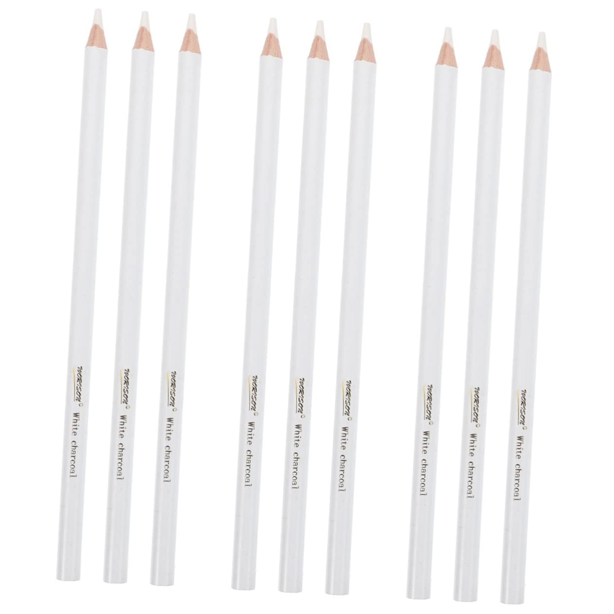 3 Juegos Lápiz De Carbón Lápiz De Color Lápiz De Dibujo De Arte Lápices De Carbón Para Dibujar Pintura Carboncillo Dibujar Herramientas De Pintura Madera 3 Piezas * 3