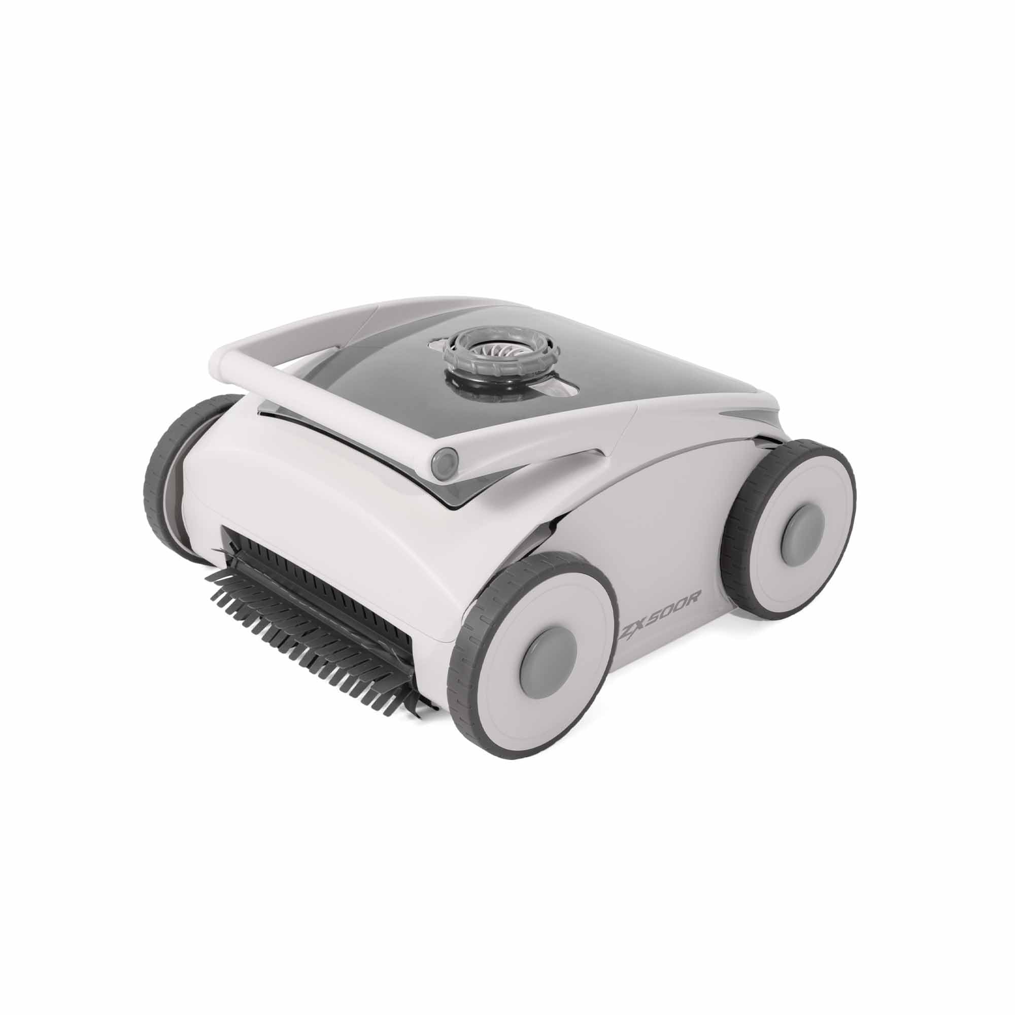 Intex 28624 - Robot Nettoyeur Piscine sans Fil Automatique ZX500R, Escalade Mur, Batterie 8000 mAh pour Charge Rapide 2,5 Heures