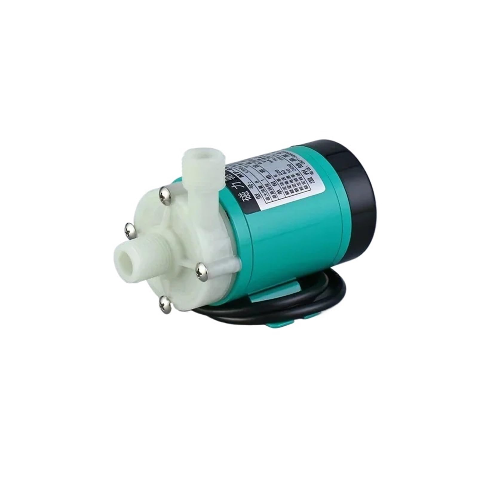 Lloopk One Color Peristaltic Pump, 6W 8L/Min Agricultural Magnetic Pump Resistant To Weak Acids And Bases Impeller Circulating For Experiment