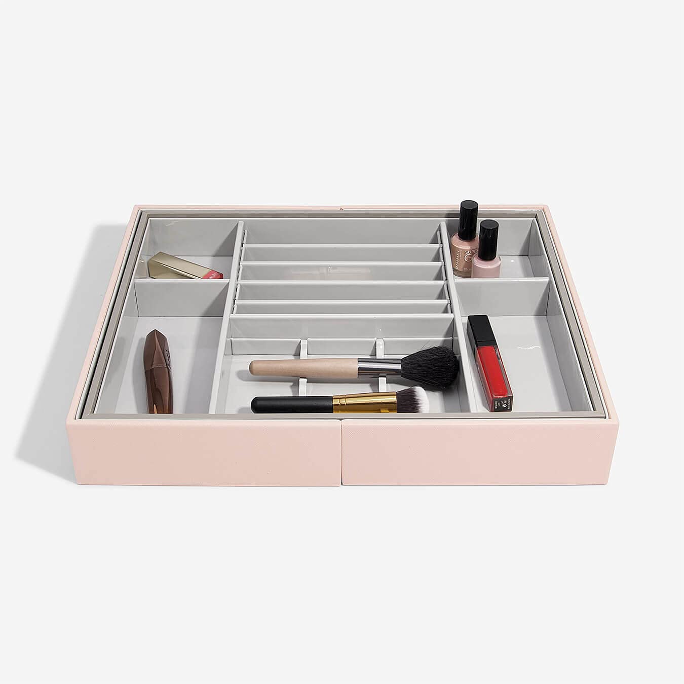 Stackers Blush Pink In-Drawer Makeup Organiser