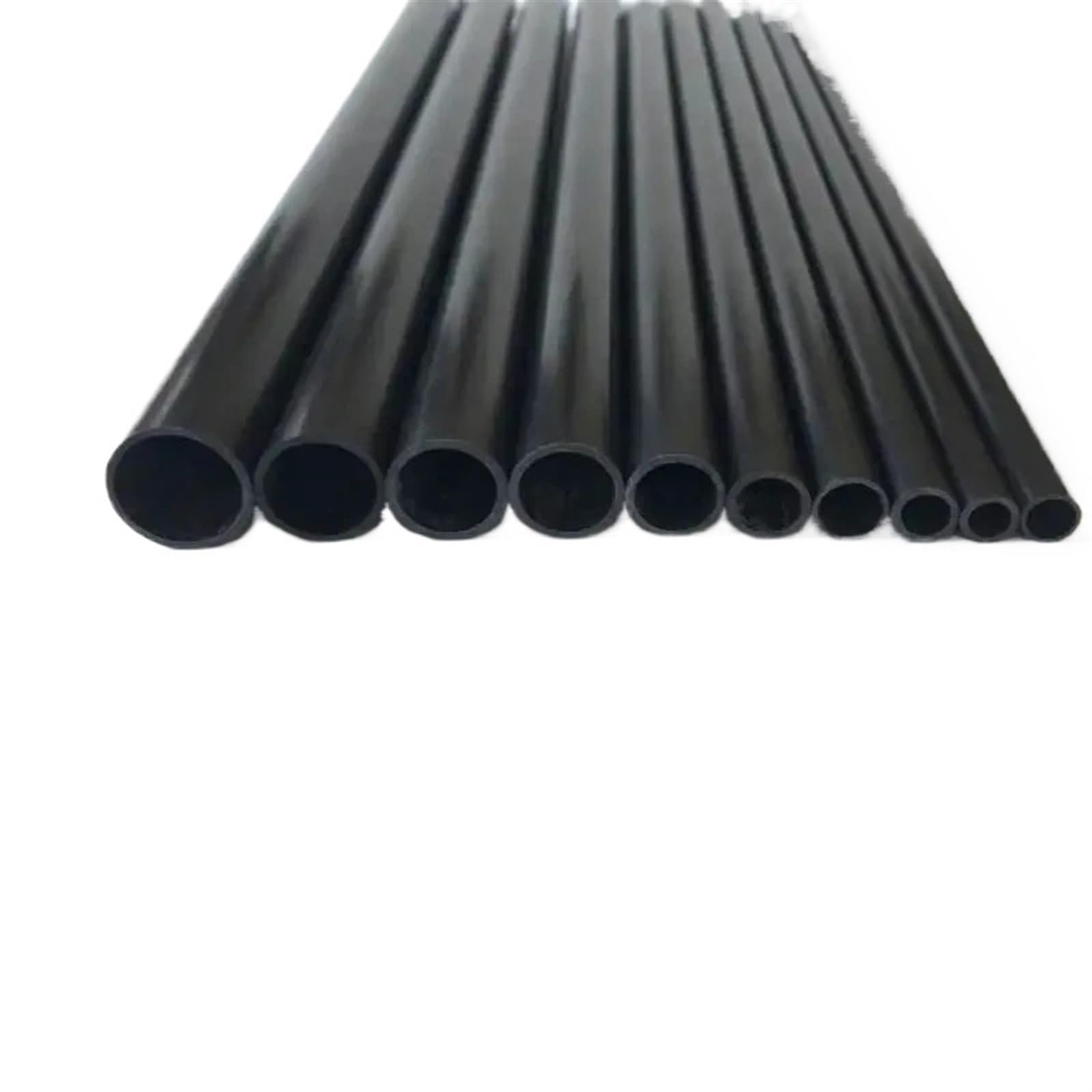 10pcs Carbon Fiber Tube Length 500mm 2 * 1/2.5 * 1.5/3 * 1/3 * 1.5/3 * 2/3.5 * 2.5/4 * 2/4 * 2.5/4 * 3/5 * 2/5 * 2.5/5 * 3.1/5 * 3.5/5 * 4/5.5 * 4mm Carbon Fiber Square Tube(5x3.1x500mm-10pcs)
