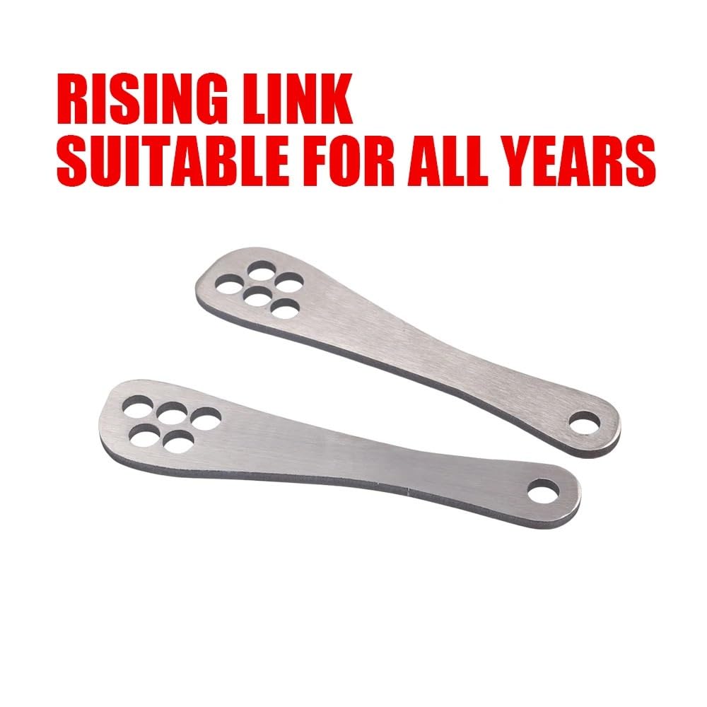 Bieletas de Descenso Ajuste para Suzuki DL650 v-Strom 650 XT DL650XT VStrom DL 650 Enlaces de elevación de Motocicleta Bieletas Descenso Trasero(Rising Link)