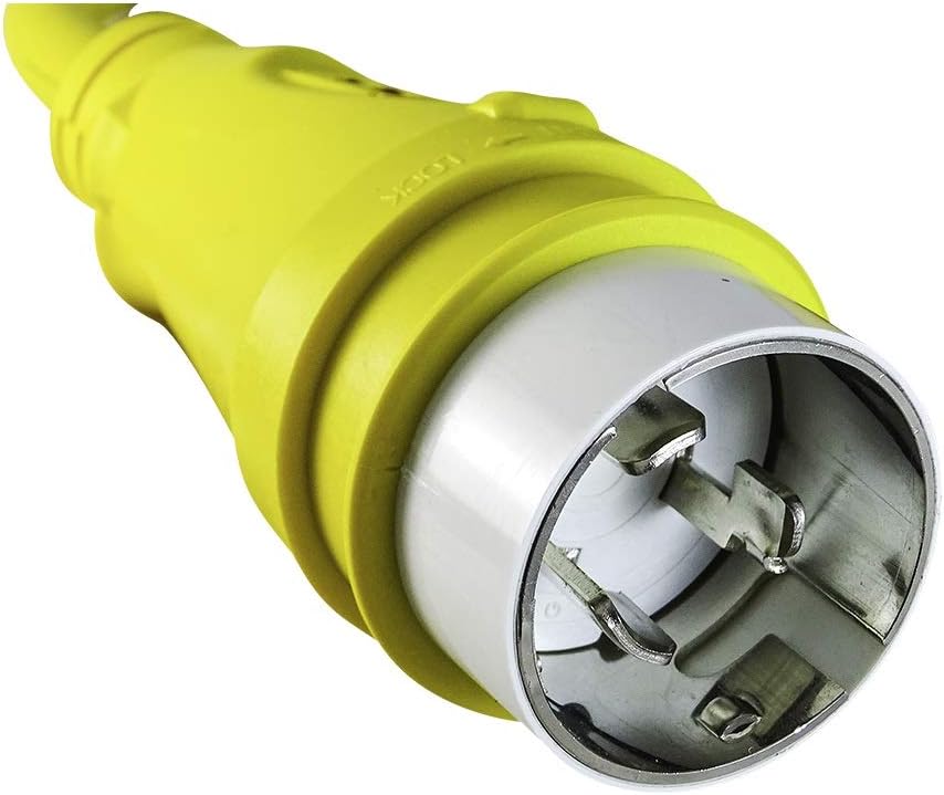 Buy Marvine Cable Shore Power Adapter Marine 50a Ss2 50p To Marine 30a L5 30r Dogbone 1 5ft Online In Indonesia B087bw53q4