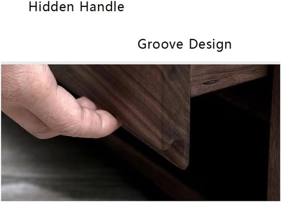 Bed Side Table, Nightstands with Drawer, Large Wooden Wide Bedside Stand, Mid Century Night Stands for Bedroom, Living Room(Brown,15 * 15 * 15.7in)