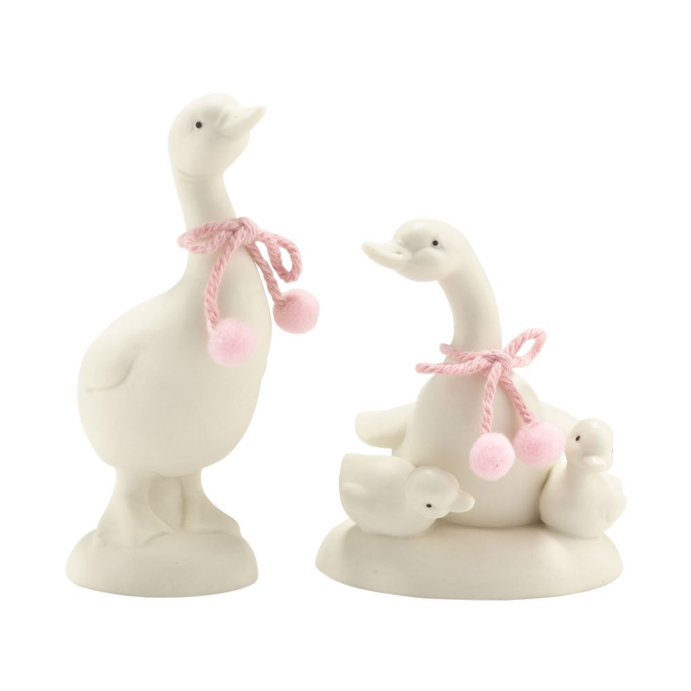 Department 56 Snowbunnies Geese Collectible Animal 2013 Figurine, 2.36 inch