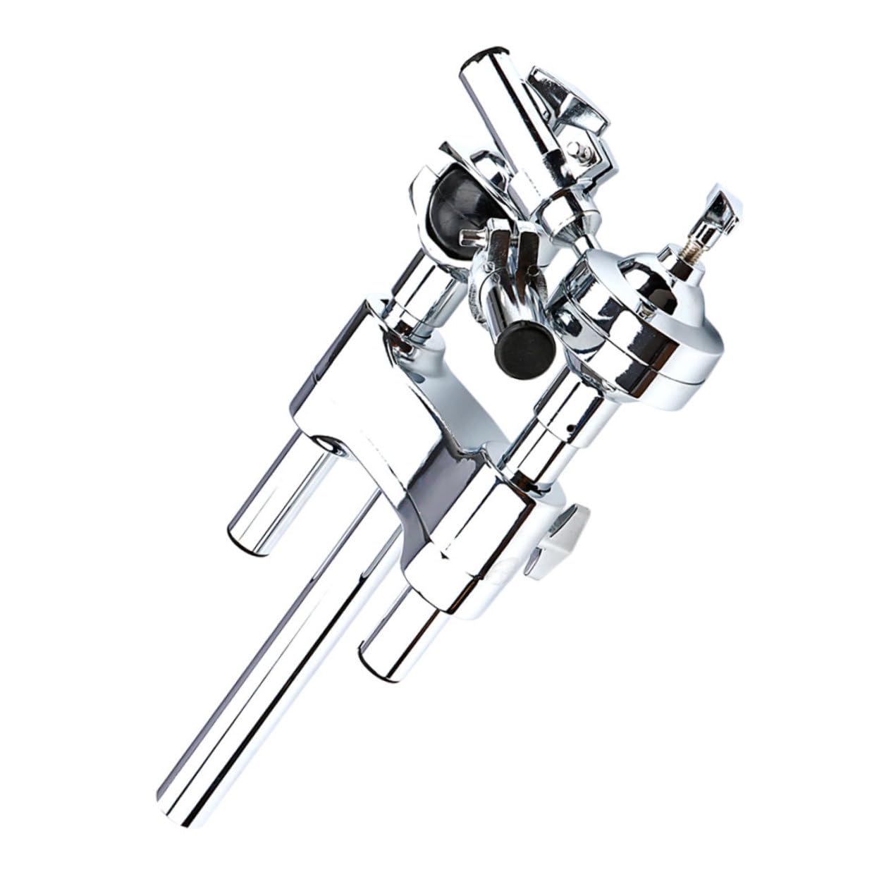 Supporto per Tamburo in Metallo Argento Wc54a per Batteria | Montaggio per Percussioni, Accessorio Hardware per Studenti Principianti, Posizione Flessibile e Installazione Facile