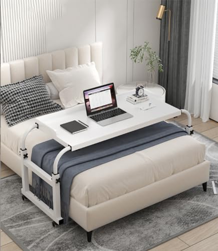 Plateau de nourriture réglable et table de lit mobile pour ordinateur