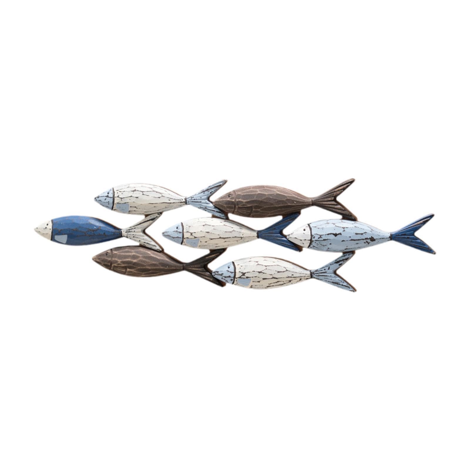 Scultura da parete a forma di pesce, ornamento da appendere, scultura parete in legno a forma di pesce, aggiunta all'arredamento spiaggia mediterranea, arredamento per la casa tema nautico